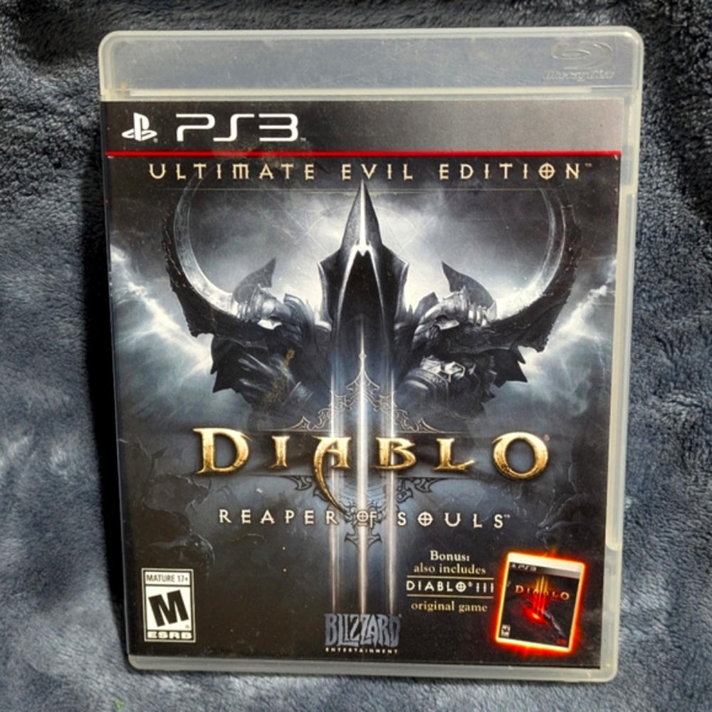 DIABLO III Reaper Of Souls | Sony PS3 Ultimate Evil Edition | Black Label | CIB